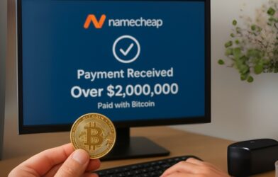 Domain Giant Namecheap Accepts Bitcoin for $2 Million Domain Sale: A Milestone for Everyday Crypto Payments