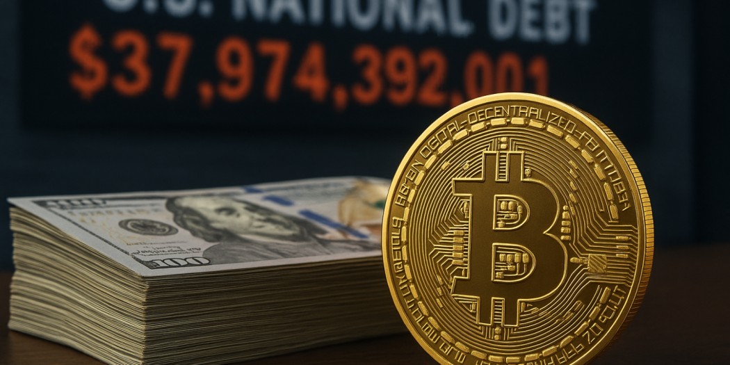 U.S. Debt Nears $38 Trillion — Strengthening Bitcoin’s Case?