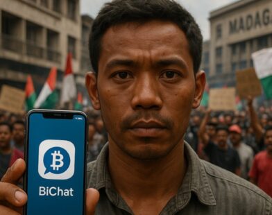 Bitchat Downloads Surge Amid Madagascar’s Political Unrest