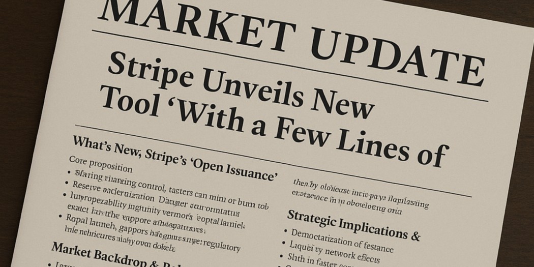 Stripe’s “Open Issuance” — A New Chapter for Stablecoins